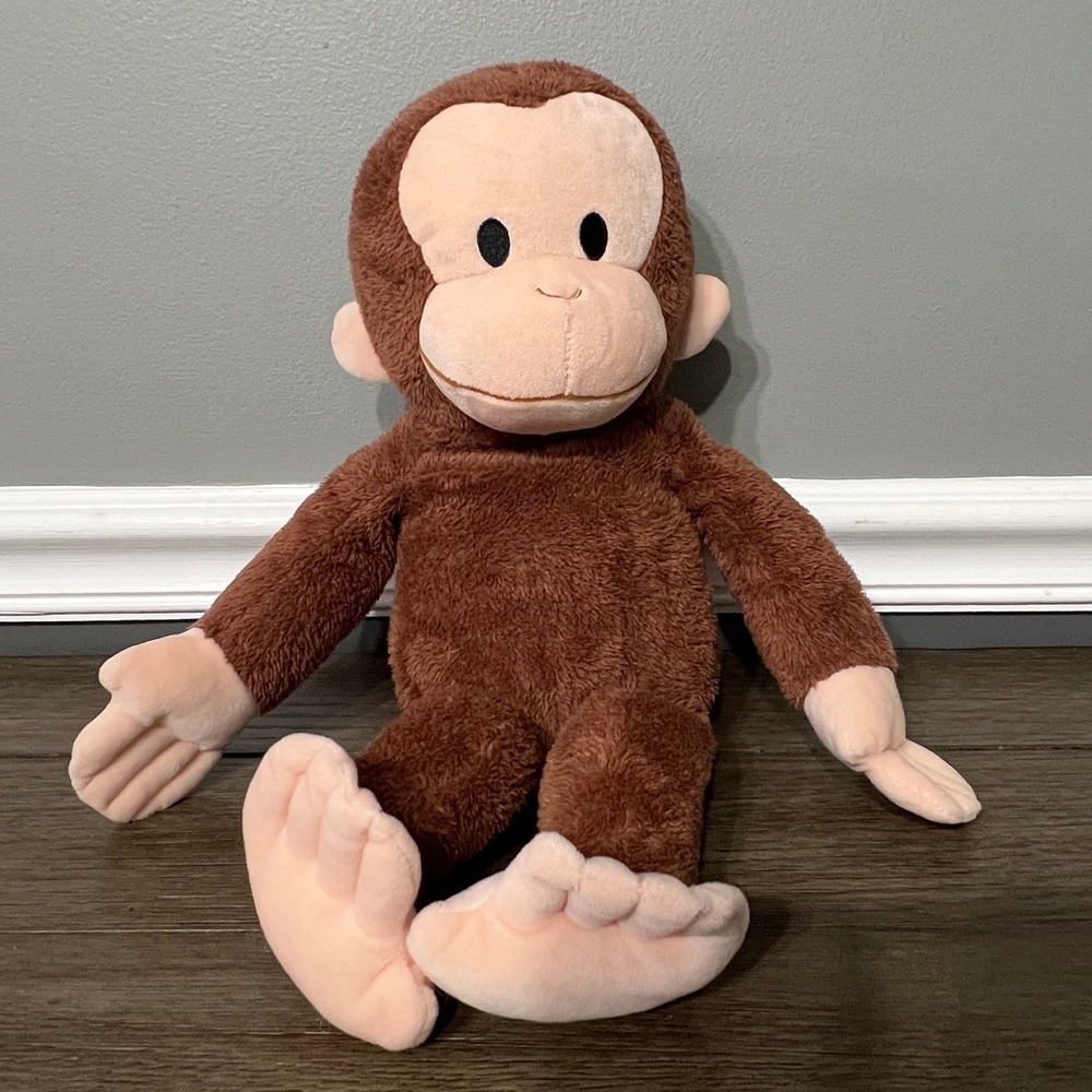 Curious George Plush Stuffed Animal Toy Kohl's Cares Brown‎ Monkey